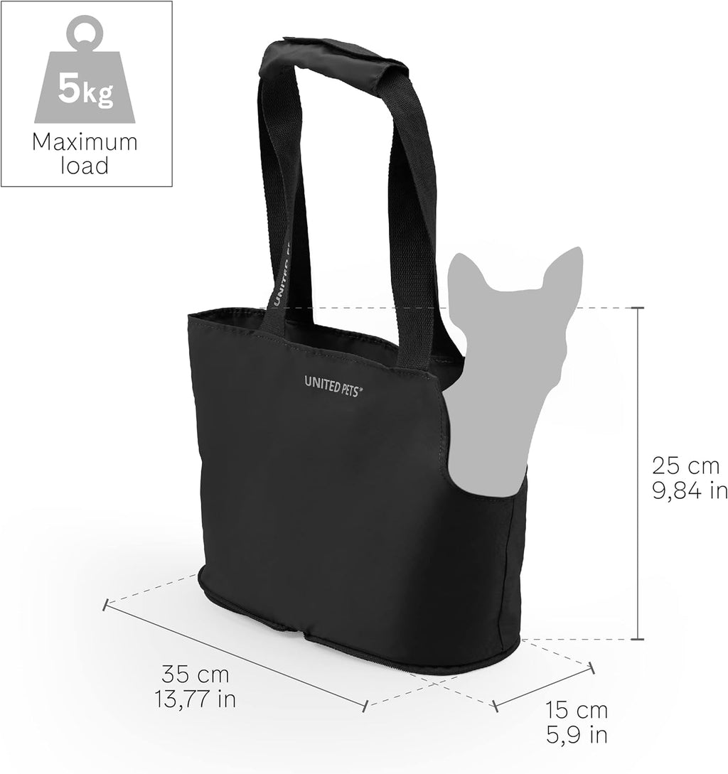 Lazy Dog Folding Carrier Bag – Lightweight, Compact & Quick-Open Travel Sling for Small Dogs (Up to 5kg)