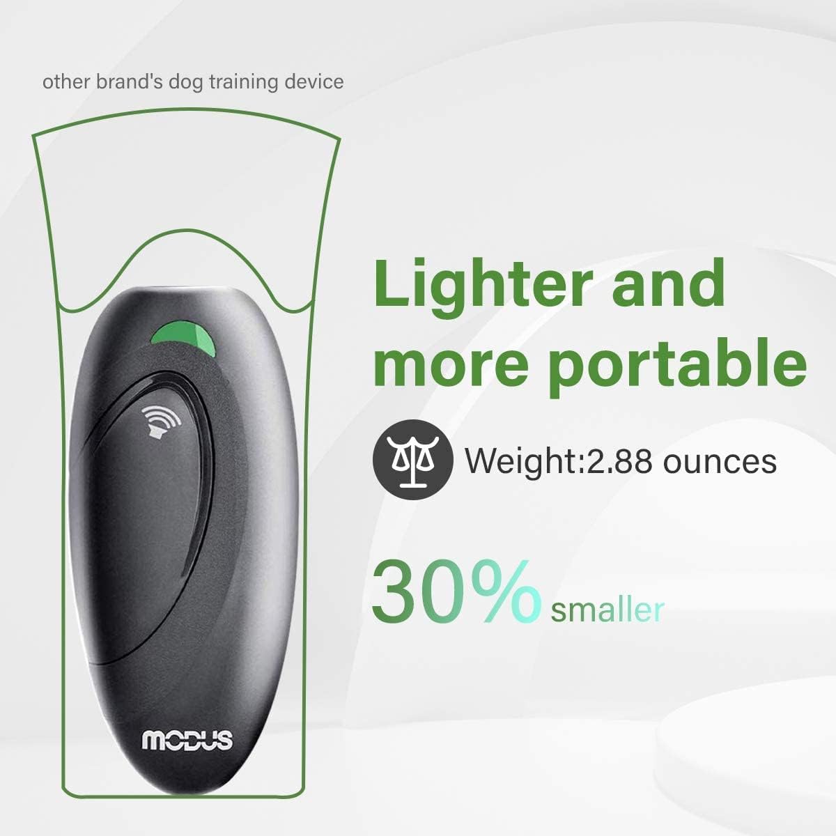 Ultrasonic Anti-Barking Device – 2-in-1 Dog Bark Deterrent & Training Aid (16.4 ft Range, USB Rechargeable)