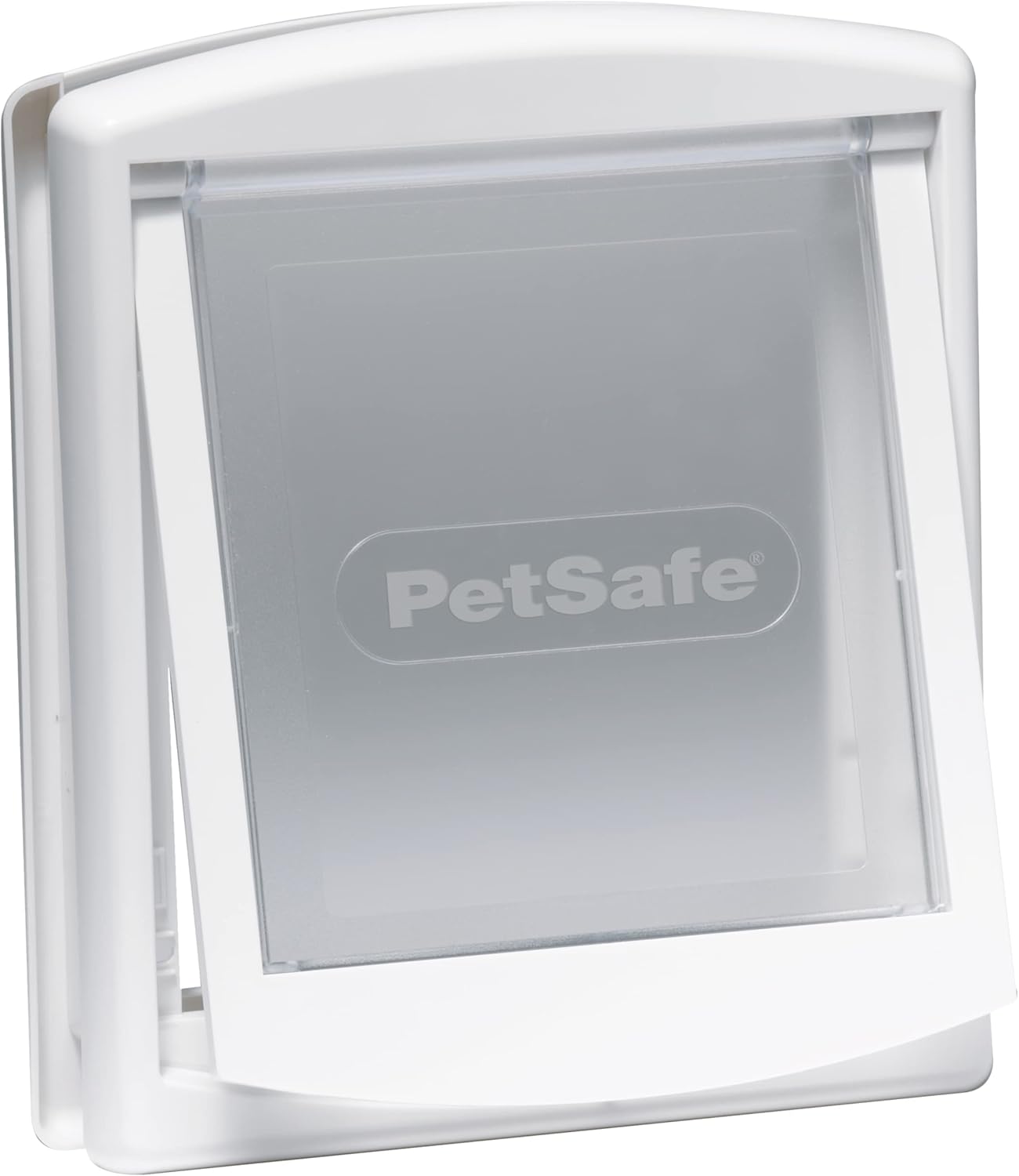 Staywell 2-Way Pet Door – Small | Easy Install Cat Flap | Secure Locking – White