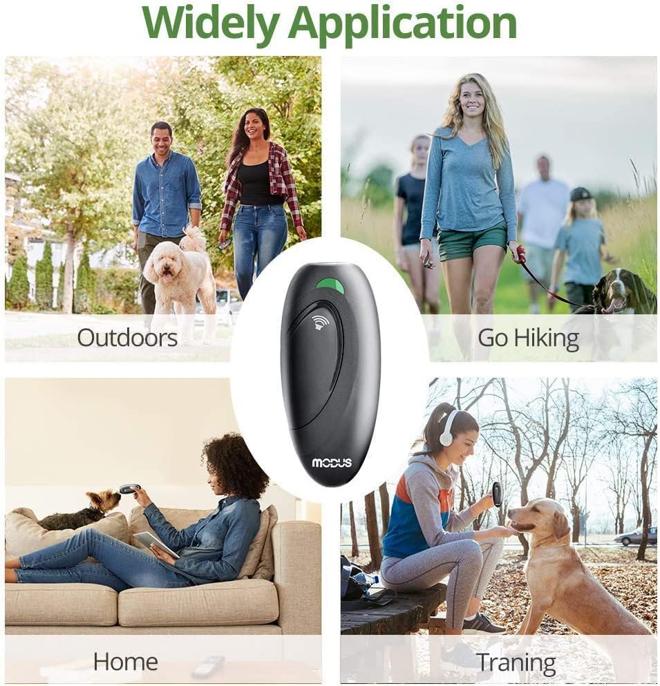 Ultrasonic Anti-Barking Device – 2-in-1 Dog Bark Deterrent & Training Aid (16.4 ft Range, USB Rechargeable)