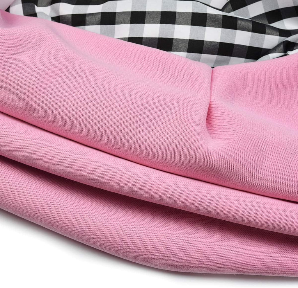 Dog and Cat Sling Carrier Little Pet Carrier Shoulder Crossbody Pet Slings for Outdoor Traveling Subway (Pink)